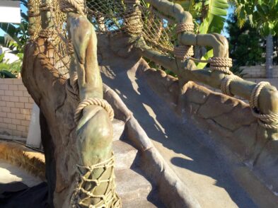 Slide with Rope siding